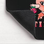 Wrong Hole Peach Naughty Cartoon Retro Adult Humor Mousepad (Ecke)