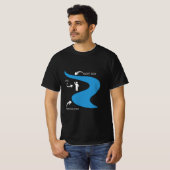 Wrong side of the river T-Shirt (Vorne ganz)