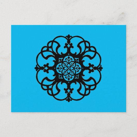 Wrotish Iron Blue Postkarte (Vorderseite)