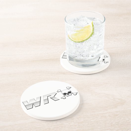 WRX mit Scull Getränkeuntersetzer (Seite)