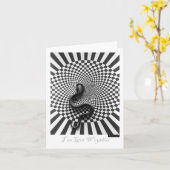 Wrythmweave Notecard Karte (Gelbe Blume)