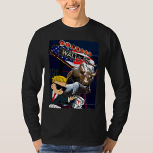 wsb the kid casino würfel stonks rauf bull bear ne T-Shirt