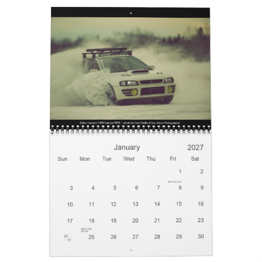 WSC 2015 Kalender (Jan 2027)
