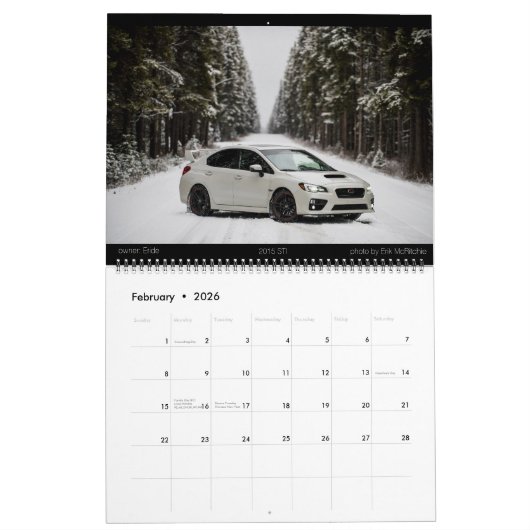 WSC 2016 Kalender (Feb 2026)