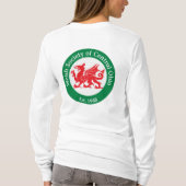 WSCO Front u. Rückseite Drucklogo-Shirt T-Shirt (Rückseite)