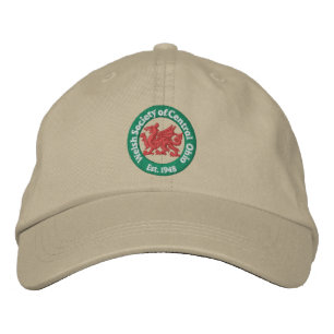 WSCO Logo-Ball-Cap - Khaki Bestickte Baseballkappe