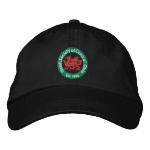 WSCO-Logo-Ball-Cap - Schwarz Bestickte Baseballkappe