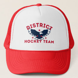 WSH D.C. Sports "District Hockey Team" Trucker Hat Truckerkappe