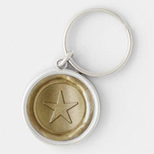 WSM - Gold Star - Schlüsselanhänger (Vorne)