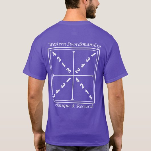 WSTR MitgliedsShirt (weißes Bild) T-Shirt (Rückseite)