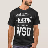 WSU XXL Athletic School Property T-Shirt (Vorderseite)