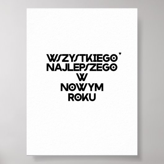 Wszystkiego najlepszego w Nowym Roku - poster (Vorne)