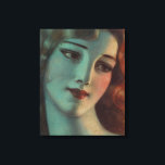 WT Benda Beautiful Art Deco Lady Diptych Leinwanddruck<br><div class="desc">Leinwand--Kunst - W.T. Benda Art Deco - Klassische weibliche Schönheit typisch für W.T. Benda. Er war in den 1920er und 30er Jahren ein berühmter Künstler, der Titelkunst für bekannte Zeitschriften machte. Viele werden dieses feminine Schönheitsdesign genießen. Wird großartig aussehen in jeder Zuhause, Schlafzimmer, Bibliothek, Garten, Wohnzimmer, Büro, Studium, oder überall....</div>