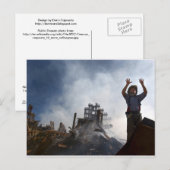 WTC2 POSTKARTE (Vorne/Hinten)