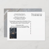 WTC6 40% transparentes Bild, auf Postkartenrücksei Postkarte (Vorne/Hinten)