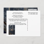 WTC6 Abbildung 2 auf der nicht glänzenden Rückseit Postkarte (Vorne/Hinten)