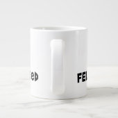 WTC 7 geht mit freier Geschwindigkeit zurück Jumbo-Tasse (Rückseite)