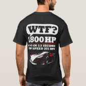 WTF? 1800HP Mosler T-Shirt (Rückseite)