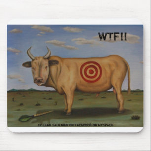 WTF [1], WTF!! , Durch Leah Saulnier auf Facebook Mousepad