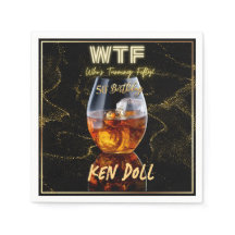 WTF 50 Men's 50. Geburtstagsparty