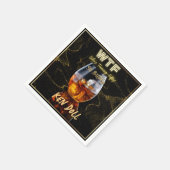 WTF 50 Men's 50. Geburtstagsparty Serviette (Ecke)