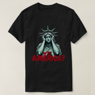 WTF Amerika? Anti-Trump-Schirm für Politik und Dem T-Shirt