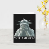 Wtf Amerika _ Karte (Gelbe Blume)