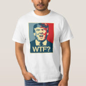 WTF - Anti-Trumpf Plakat - Anti-Trumpf - T-Shirt (Vorderseite)