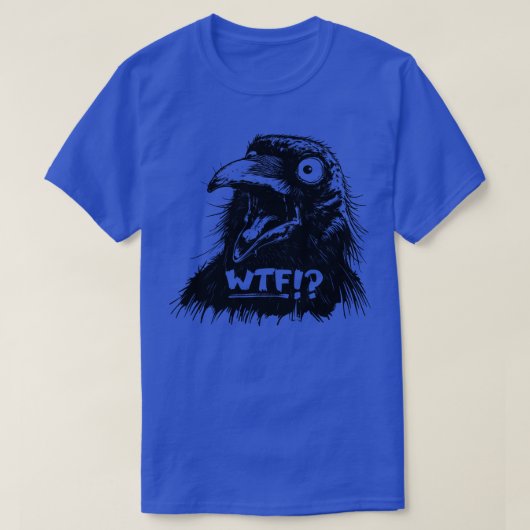 WTF Crow T-Shirt (Design vorne)