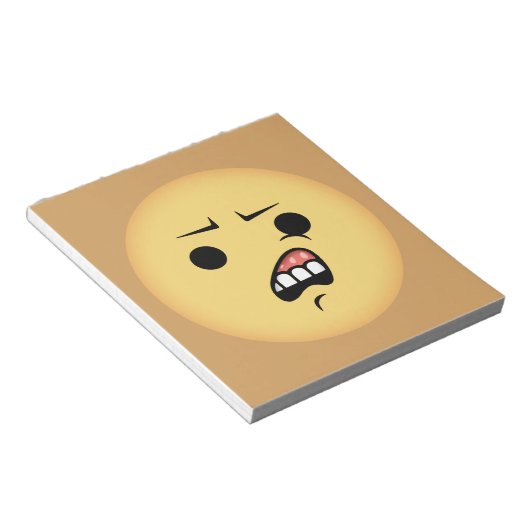 WTF Emoji Notizblock (angewinkelt)