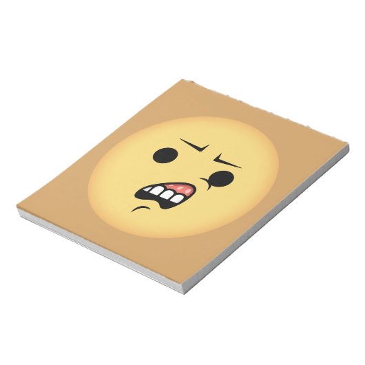 WTF Emoji Notizblock (Rotiert)