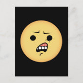 WTF Emoji Postkarte (Vorderseite)