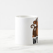 WTF, Funny Coffee Mugs Kaffeetasse (Mittel)