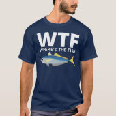 WTF - Funny Where's The Fish T-Shirt (Vorderseite)