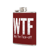 WTF: Gewinnen Sie das Gesicht-off (Hockey) Flachmann (Links)