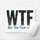 WTF: Gewinnen Sie das Gesicht-off (Hockey) Mousepad (Mit Mouse)
