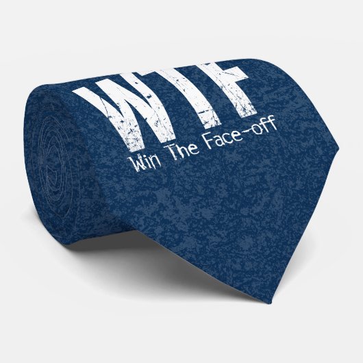 WTF: Gewinnen Sie die Krawatte des Hockeyspiels (Gerollt)