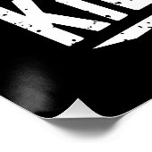 WTF ist ein Kilometer Poster (Ecke)