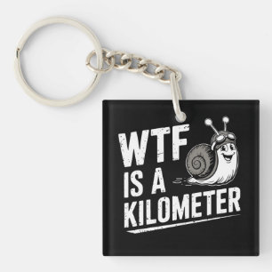 WTF ist ein Kilometer Schlüsselanhänger