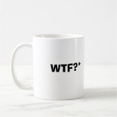 WTF? *, ist *Who der Fox? Kaffeetasse (Links)