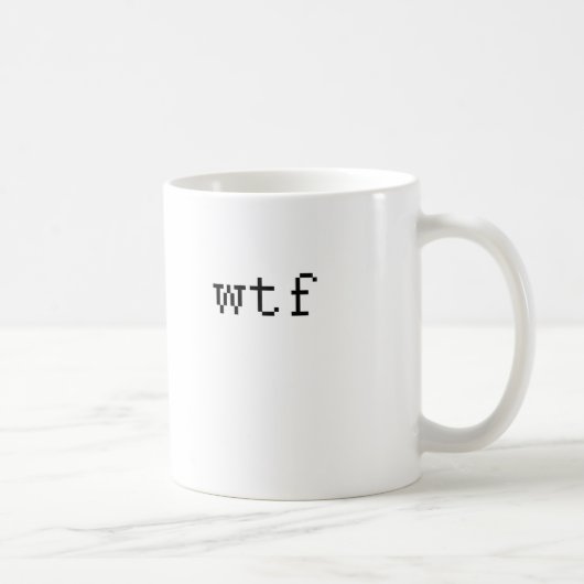 wtf kaffeetasse (Rechts)