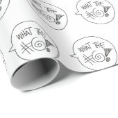 WTF-Packpapier Geschenkpapier (Rolleneckpunkt)