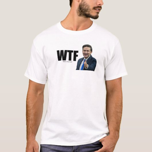 WTF - Pierre Poilievre Wo ist der Fonds-T - Shirt (Vorderseite)