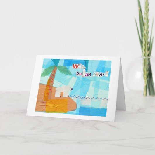 WTF, Polar Bear? Karte (Vorderseite)