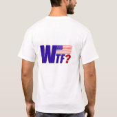wtf? Pro-Kerry Shirt (Rückseite)