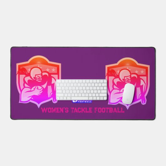 WTF Running Back Schreibtischunterlage (Tastatur & Maus)