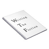 WTF Schreiben der Fiktion Spiral Notebook Notizblock (Rechte Seite)