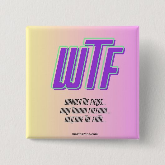 WTF-Taste Button (Vorderseite)