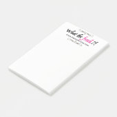 WTF?! - Was der Kittel?! - Klebrige Anmerkungen Post-it Klebezettel (angewinkelt)