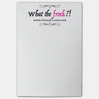WTF?! - Was der Kittel?! - Klebrige Anmerkungen Post-it Klebezettel